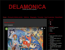 Tablet Screenshot of delamonica.fr